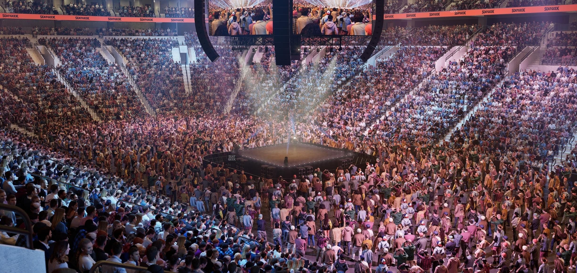 Xfinity Mobile Arena - Section 104 Seat View