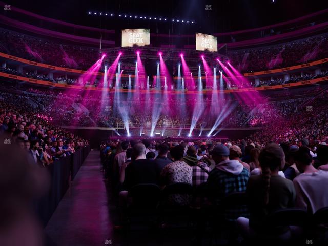 Xfinity Mobile Arena - Section 104 Seat View
