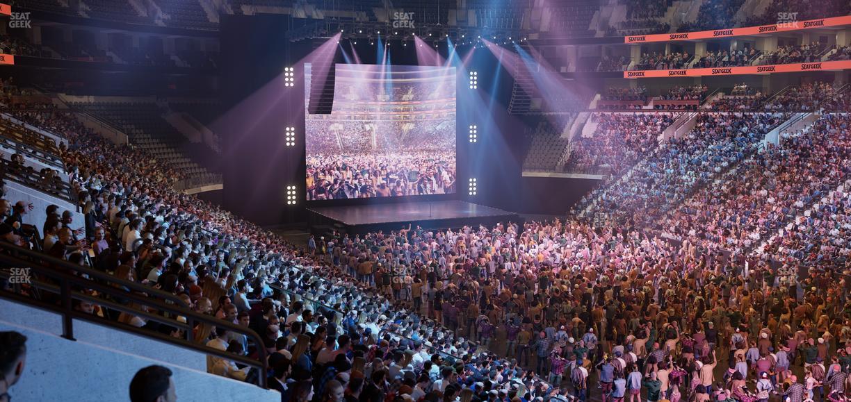 Xfinity Mobile Arena - Section 104 Seat View