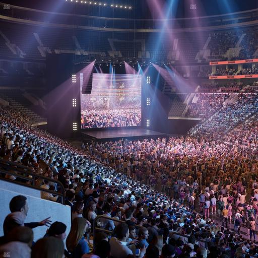 Xfinity Mobile Arena - Section 104 Seat View