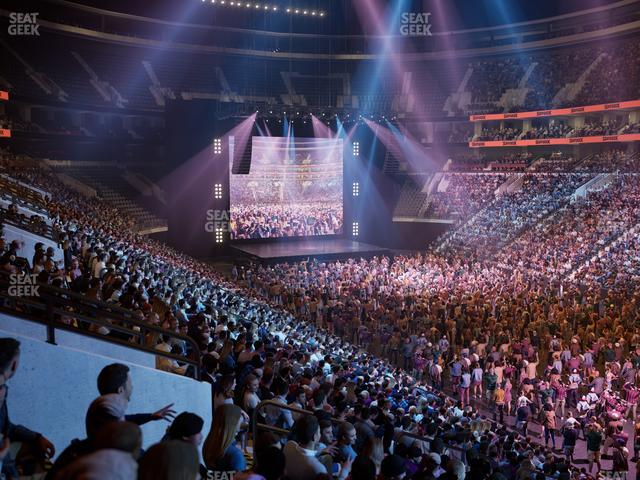 Xfinity Mobile Arena - Section 104 Seat View