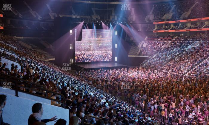 Xfinity Mobile Arena - Section 104 Seat View