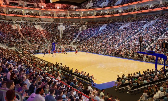 Xfinity Mobile Arena - Section 104 Seat View