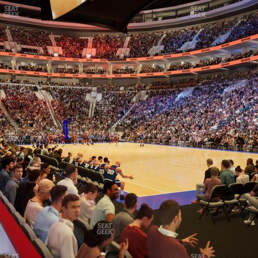 Xfinity Mobile Arena - Section 104 Seat View