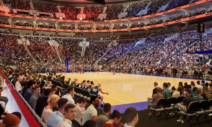 Xfinity Mobile Arena - Section 104 Seat View