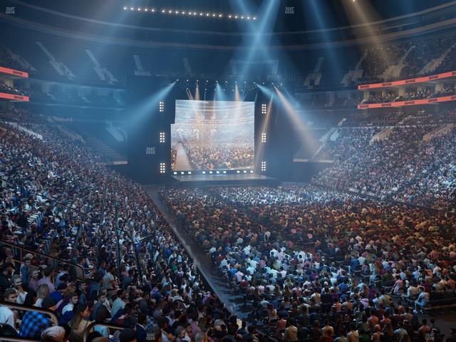 Xfinity Mobile Arena - Section 105 Seat View