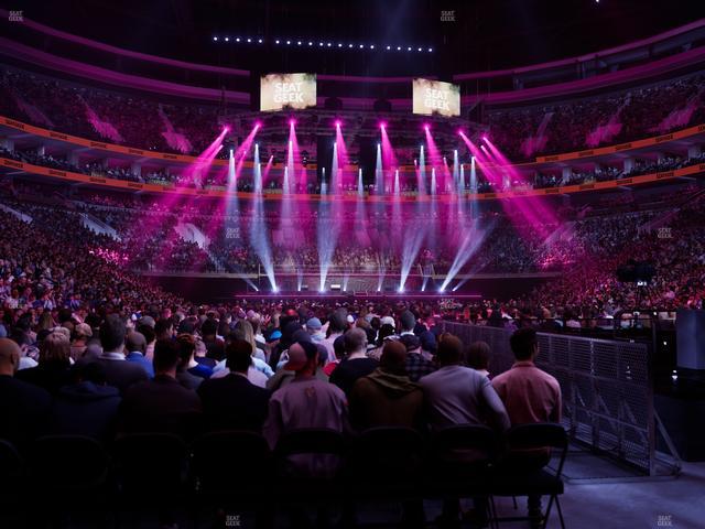 Xfinity Mobile Arena - Section 105 Seat View