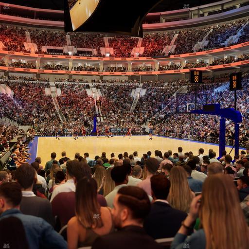 Xfinity Mobile Arena - Section 105 Seat View