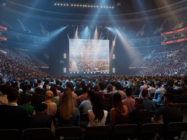 Xfinity Mobile Arena - Section 105 Seat View