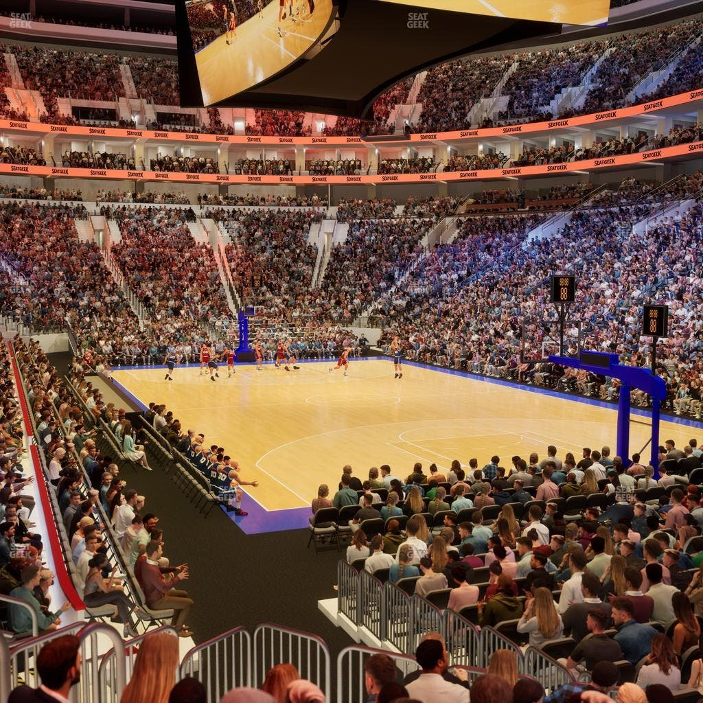 Xfinity Mobile Arena - Section 105 Seat View