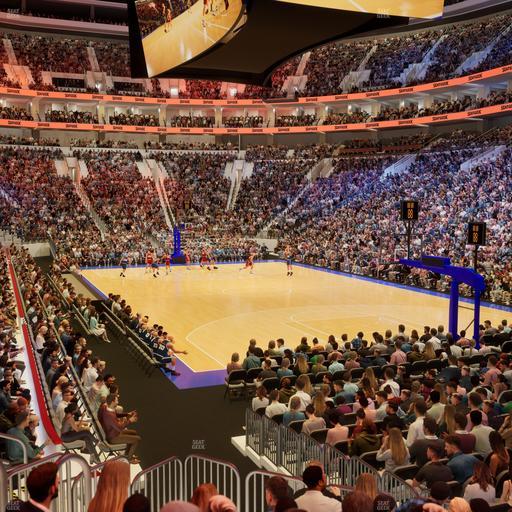 Xfinity Mobile Arena - Section 105 Seat View