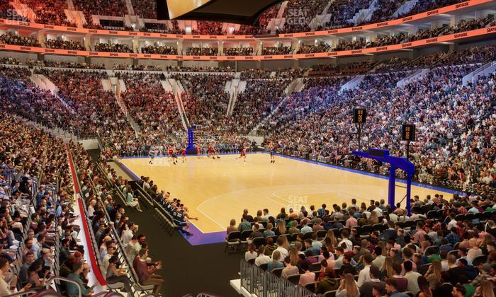 Xfinity Mobile Arena - Section 105 Seat View