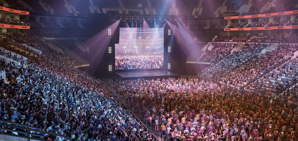 Xfinity Mobile Arena - Section 105 Seat View