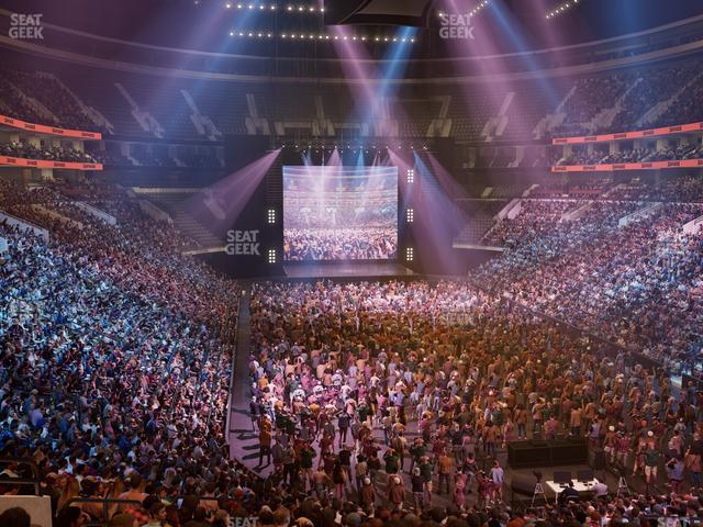 Xfinity Mobile Arena - Section 106 Seat View