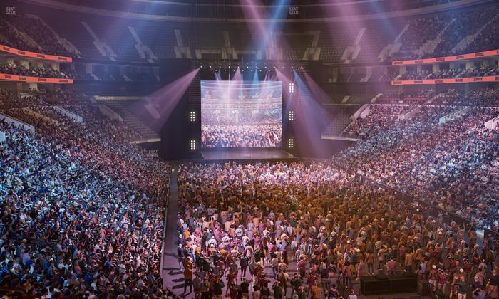 Xfinity Mobile Arena - Section 106 Seat View