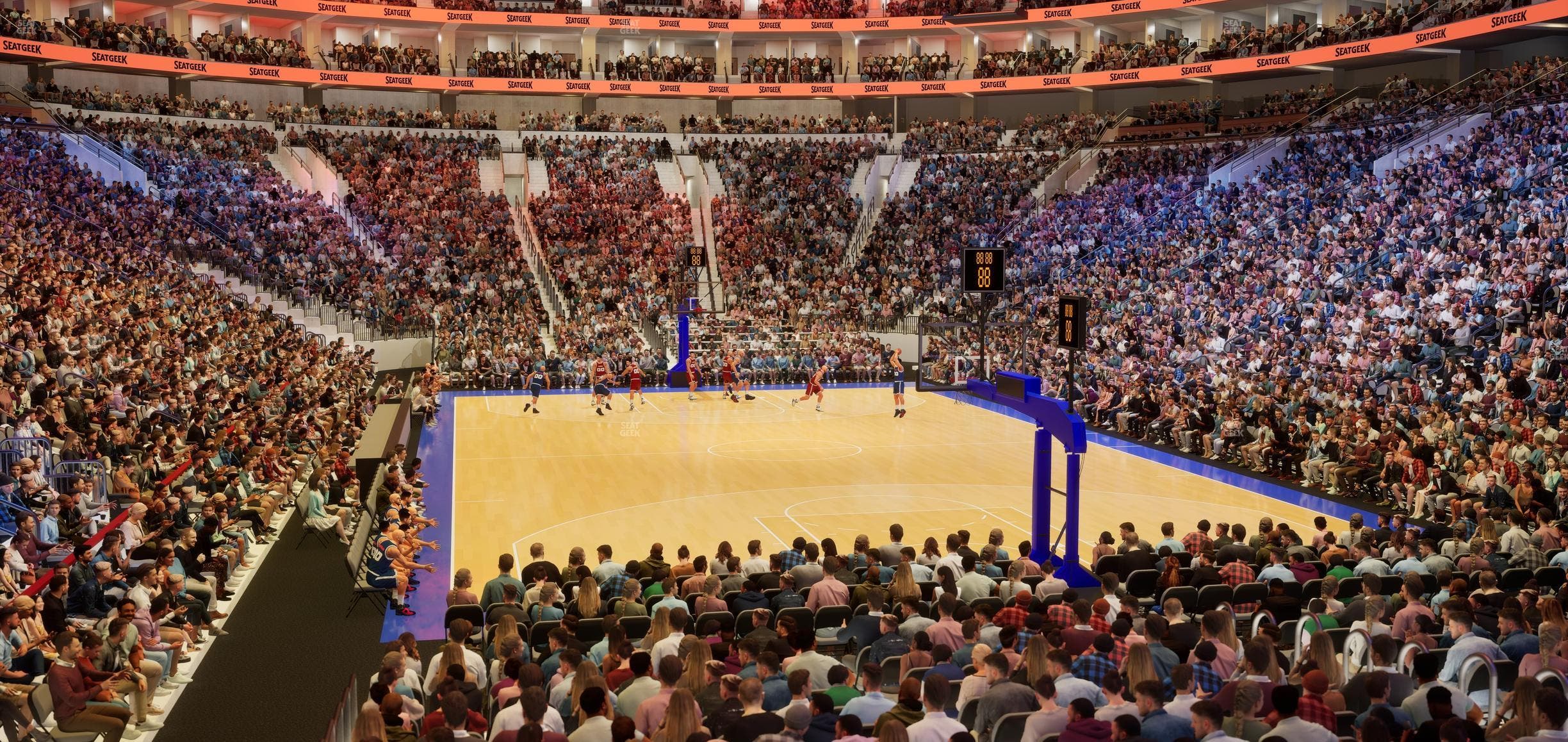 Xfinity Mobile Arena - Section 106 Seat View