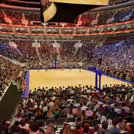 Xfinity Mobile Arena - Section 106 Seat View