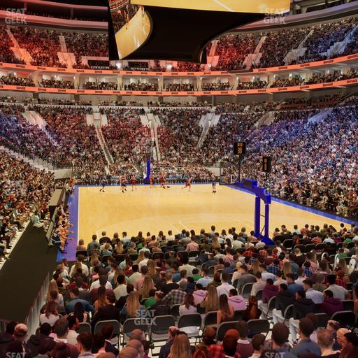 Xfinity Mobile Arena - Section 106 Seat View