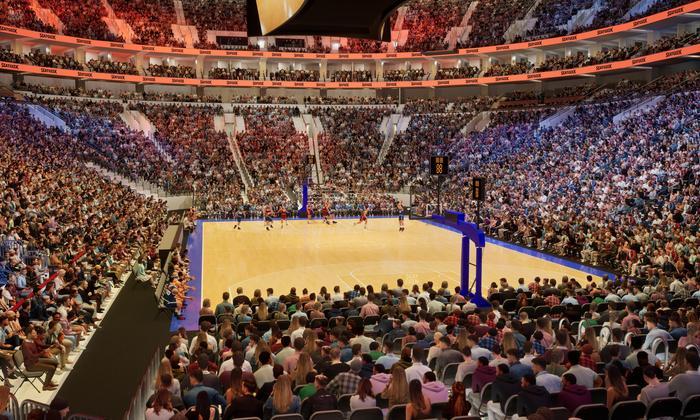 Xfinity Mobile Arena - Section 106 Seat View