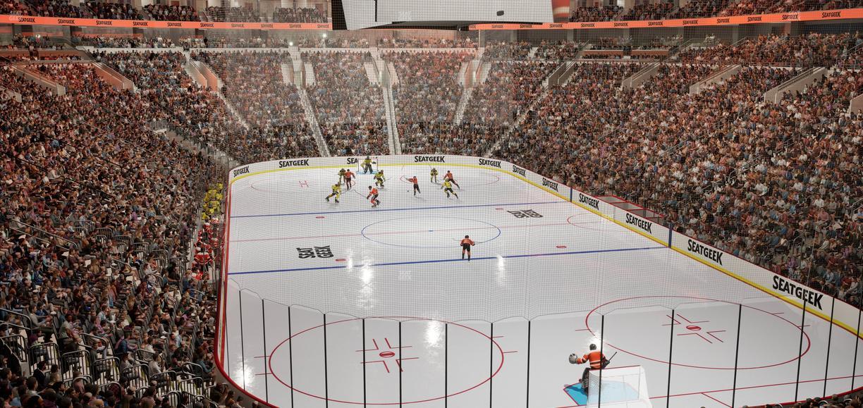 Xfinity Mobile Arena - Section 106 Seat View
