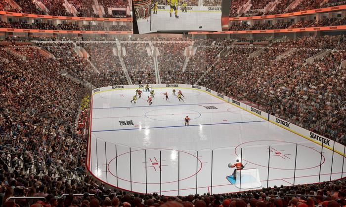 Xfinity Mobile Arena - Section 106 Seat View