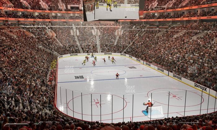 Xfinity Mobile Arena - Section 106 Seat View