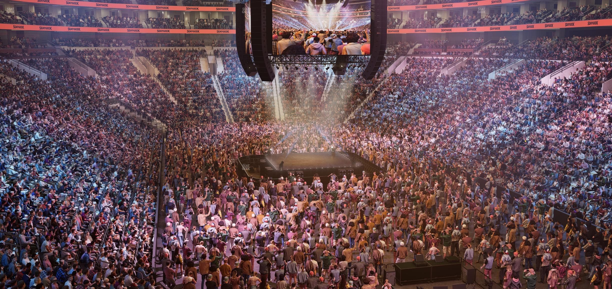 Xfinity Mobile Arena - Section 106 Seat View