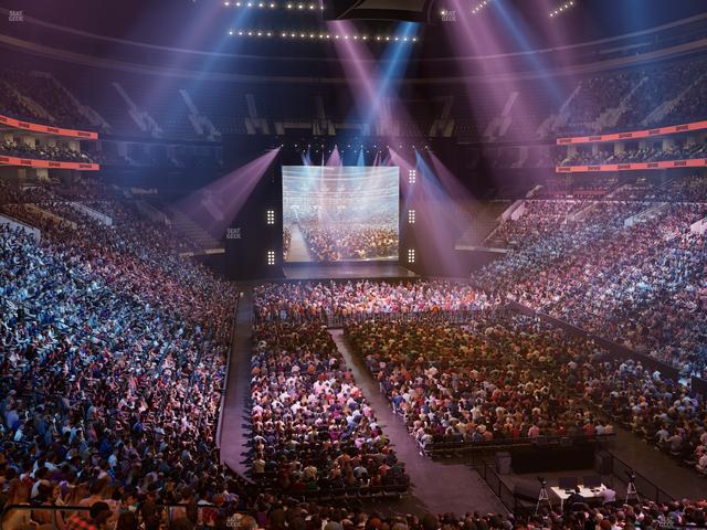 Xfinity Mobile Arena - Section 106 Seat View