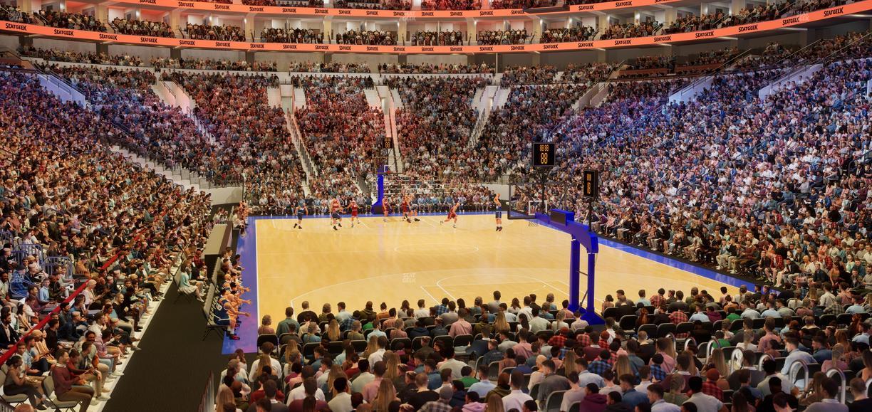 Xfinity Mobile Arena - Section 106 Seat View