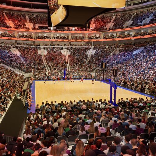 Xfinity Mobile Arena - Section 106 Seat View