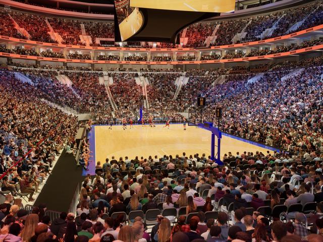 Xfinity Mobile Arena - Section 106 Seat View