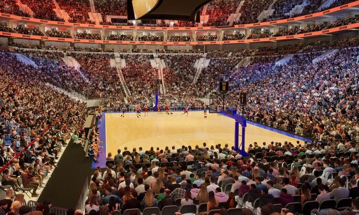 Xfinity Mobile Arena - Section 106 Seat View