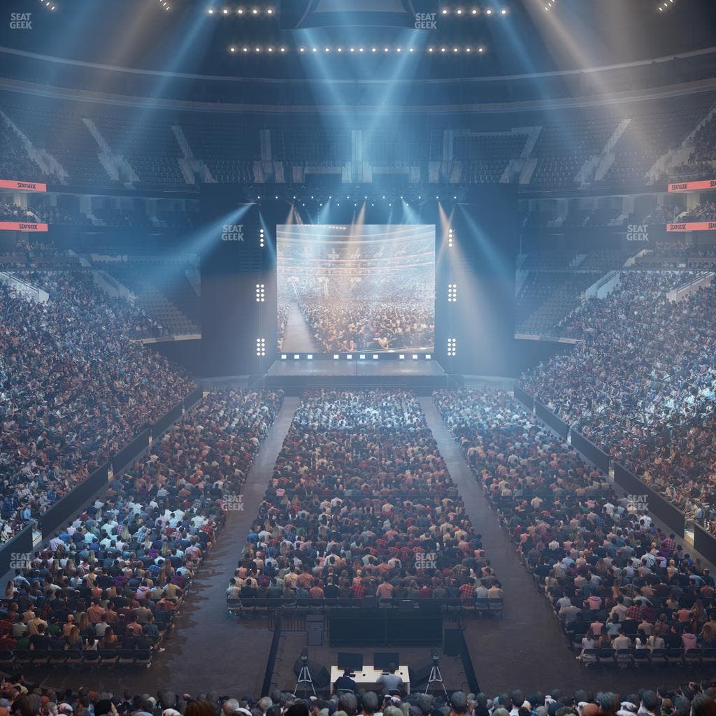 Xfinity Mobile Arena - Section 107 Seat View