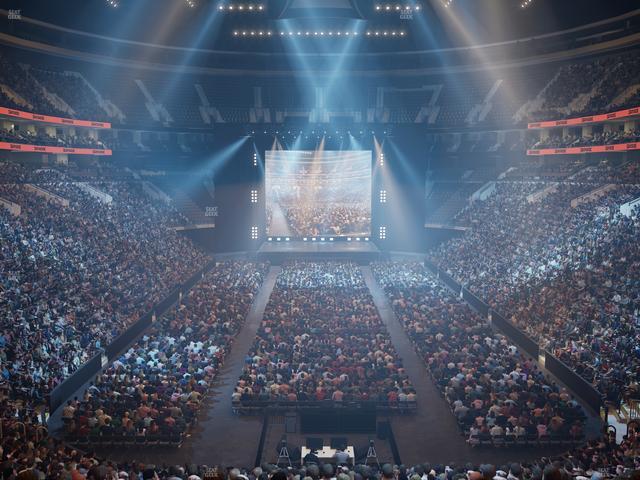 Xfinity Mobile Arena - Section 107 Seat View