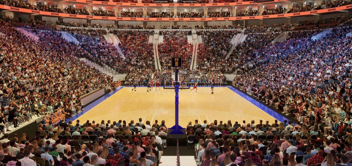 Xfinity Mobile Arena - Section 107 Seat View