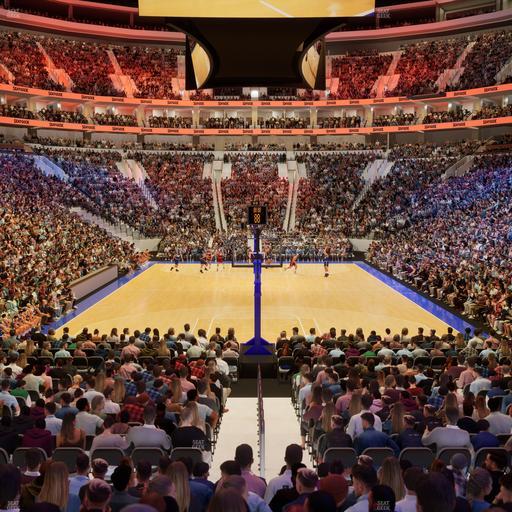 Xfinity Mobile Arena - Section 107 Seat View