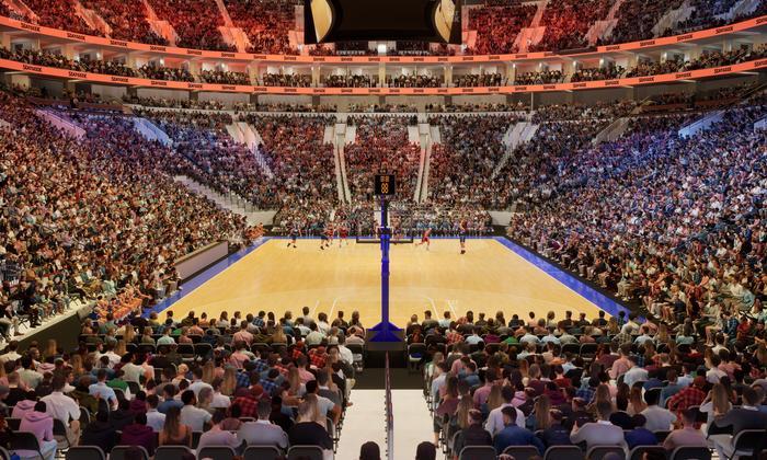 Xfinity Mobile Arena - Section 107 Seat View