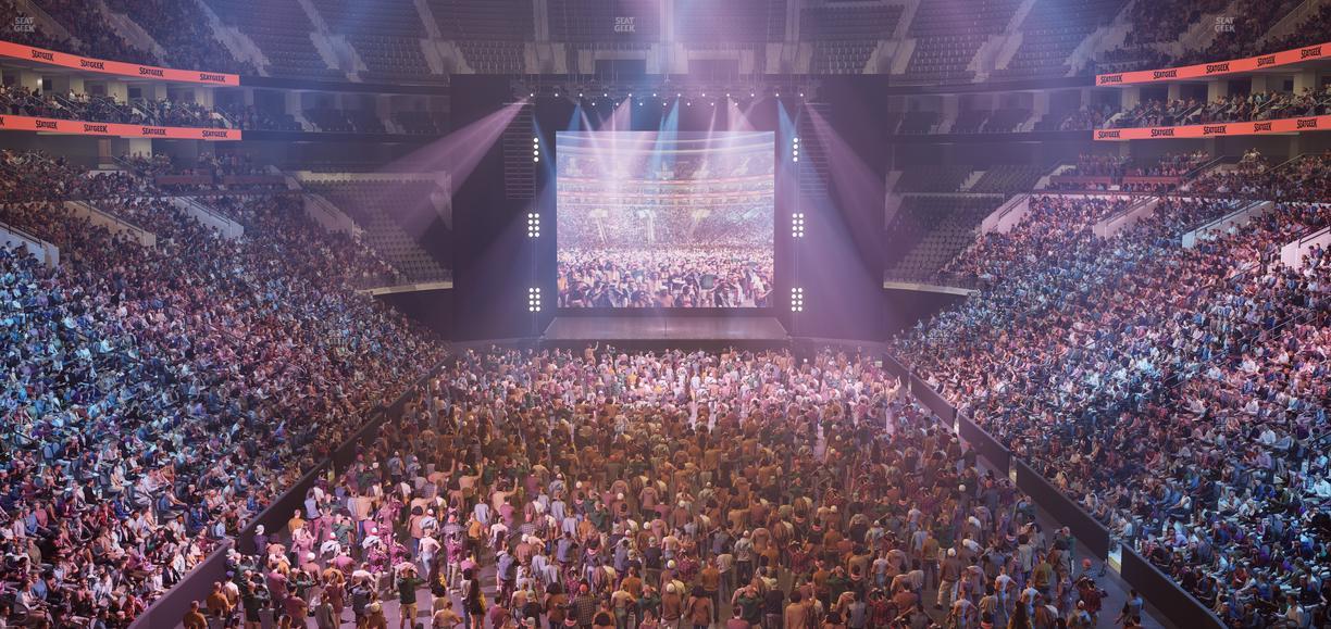 Xfinity Mobile Arena - Section 107 Seat View