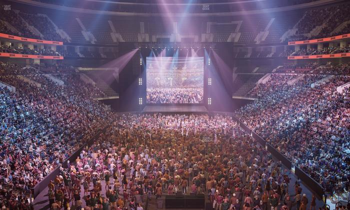 Xfinity Mobile Arena - Section 107 Seat View