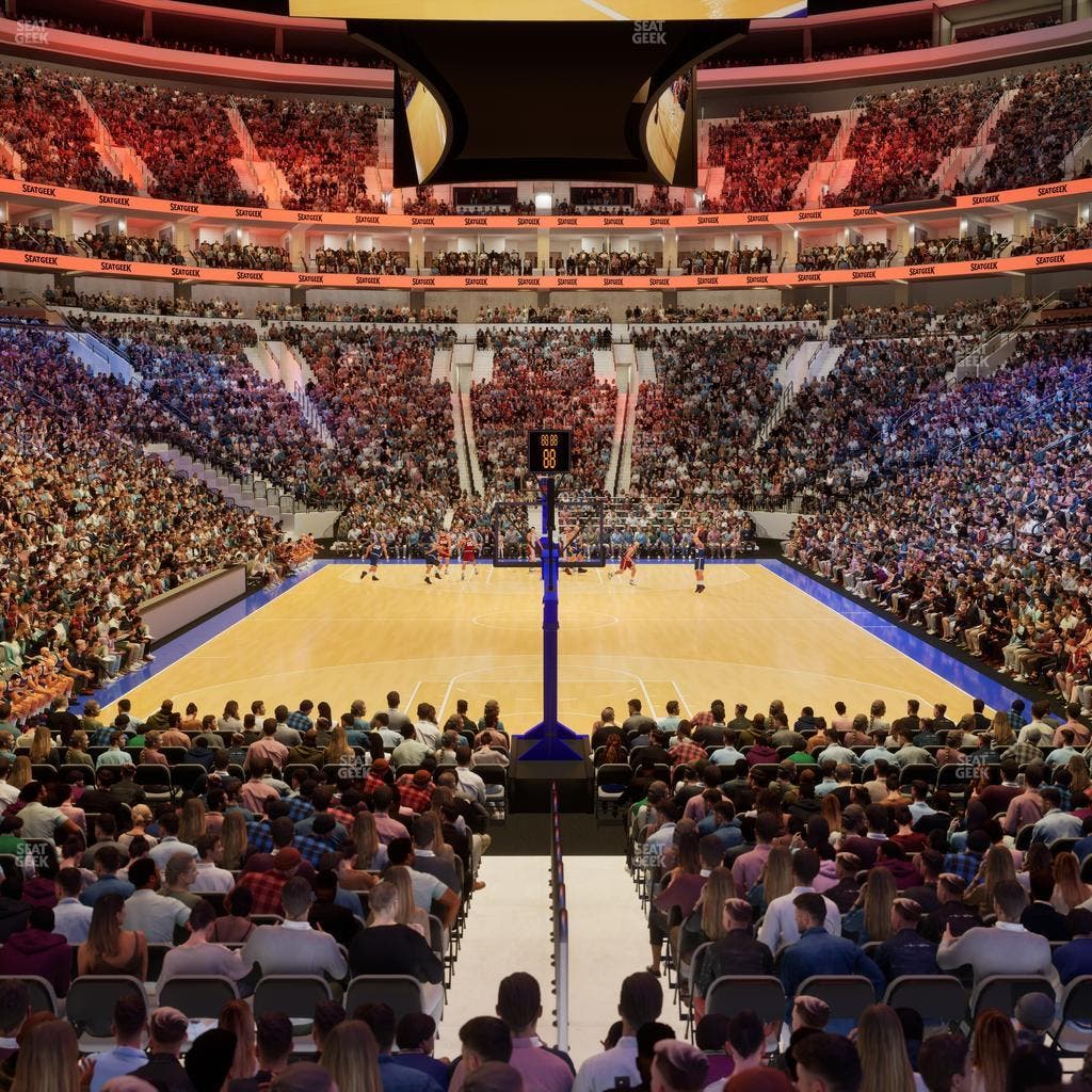 Xfinity Mobile Arena - Section 107 Seat View