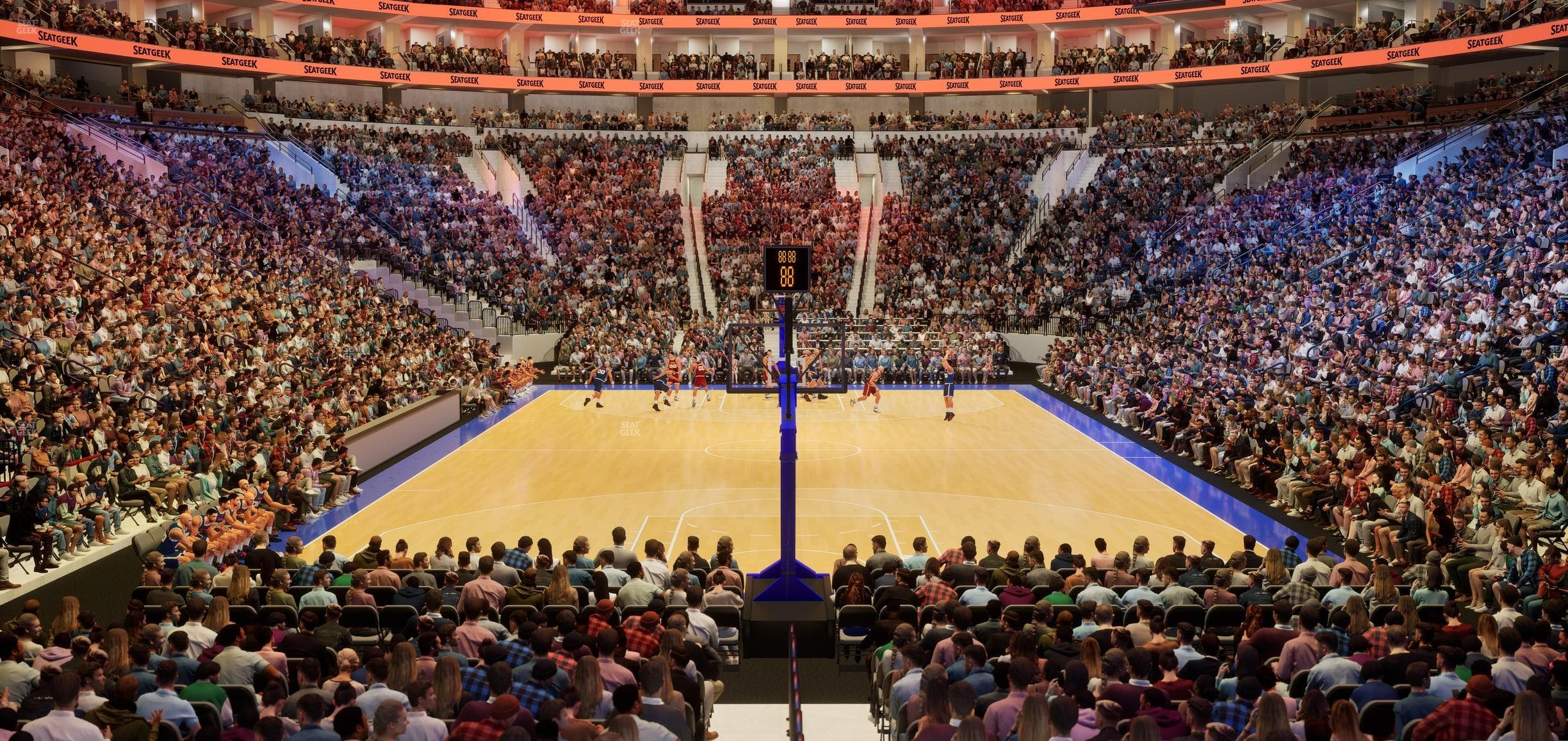 Xfinity Mobile Arena - Section 107 Seat View