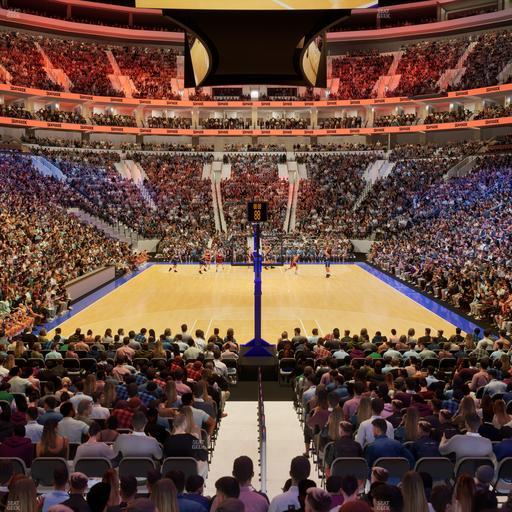 Xfinity Mobile Arena - Section 107 Seat View