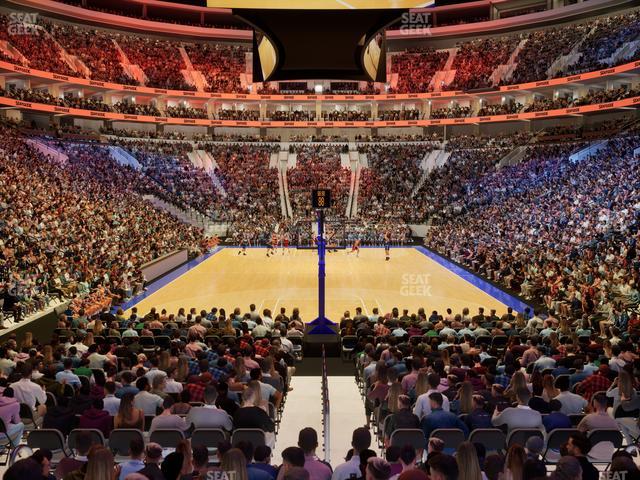 Xfinity Mobile Arena - Section 107 Seat View