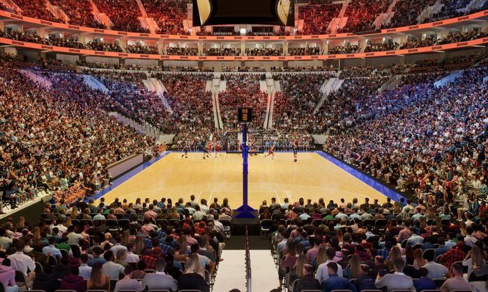 Xfinity Mobile Arena - Section 107 Seat View