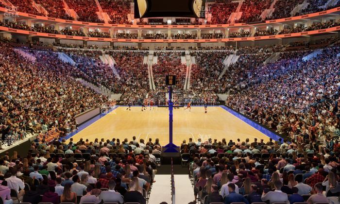 Xfinity Mobile Arena - Section 107 Seat View