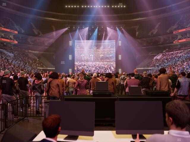 Xfinity Mobile Arena - Section 107 Seat View