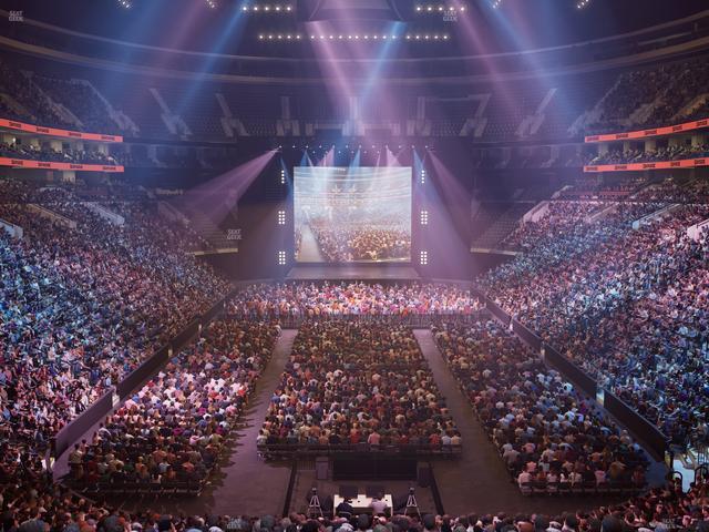 Xfinity Mobile Arena - Section 107 Seat View