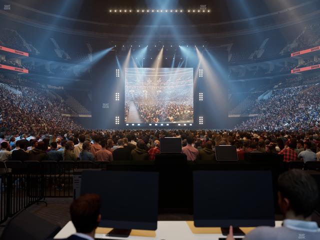 Xfinity Mobile Arena - Section 107 Seat View