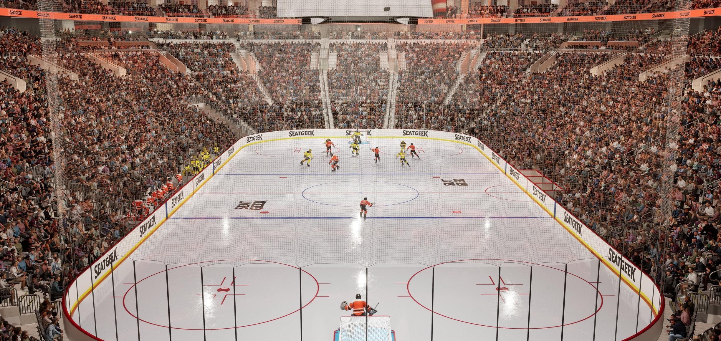 Xfinity Mobile Arena - Section 107 Seat View