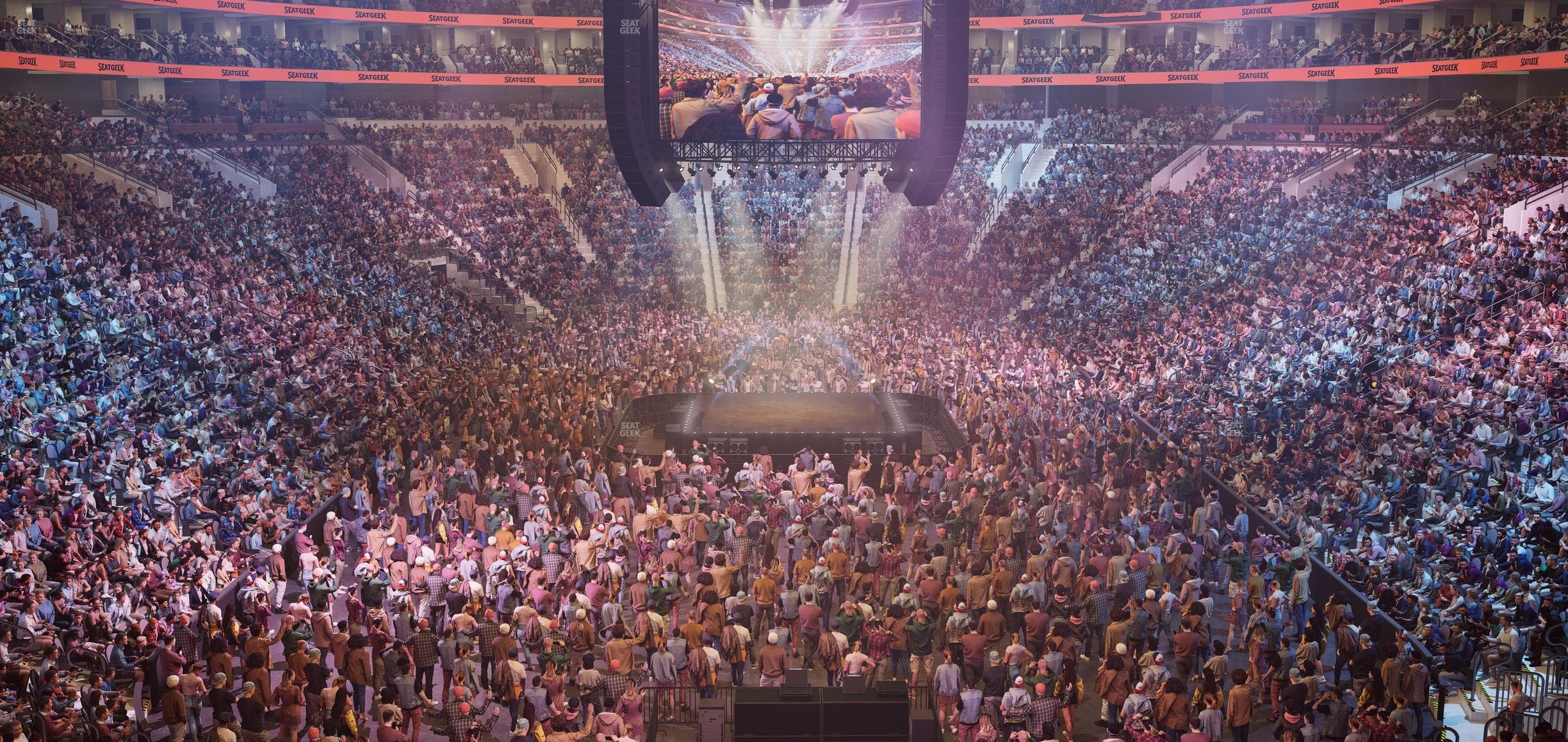 Xfinity Mobile Arena - Section 107 Seat View